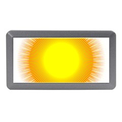 Sunlight Sun Orange Yellow Light Memory Card Reader (mini) by Alisyart