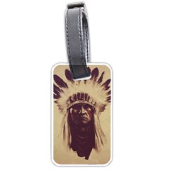 Indian Luggage Tags (one Side)  by Simbadda
