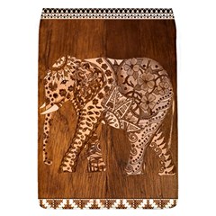 Elephant Aztec Wood Tekture Flap Covers (l) 