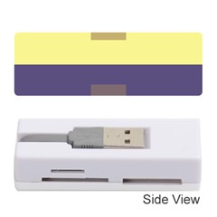 Color Therey Orange Yellow Purple Blue Memory Card Reader (stick)  by Alisyart