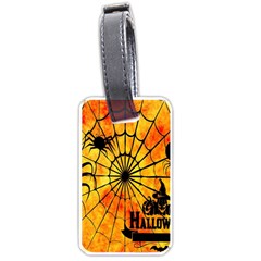 Halloween Weird  Surreal Atmosphere Luggage Tags (two Sides) by Simbadda