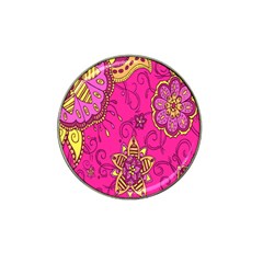 Pink Lemonade Flower Floral Rose Sunflower Leaf Star Pink Hat Clip Ball Marker (10 Pack) by Alisyart