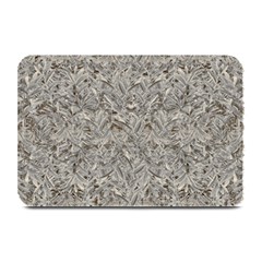 Silver Tropical Print Plate Mats by dflcprints