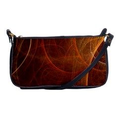 Fractal Color Lines Shoulder Clutch Bags by Simbadda