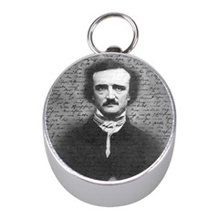 Edgar Allan Poe  Mini Silver Compasses by Valentinaart