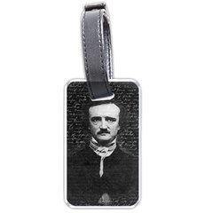 Edgar Allan Poe  Luggage Tags (two Sides) by Valentinaart