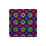 Abstract Pattern Wallpaper Square Magnet