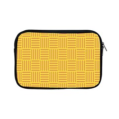 Plaid Line Orange Yellow Apple Ipad Mini Zipper Cases by Alisyart