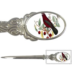 Bird On Branch Illustration Letter Openers by Amaryn4rt