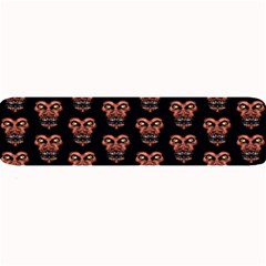 Dark Conversational Pattern Large Bar Mats by dflcprints