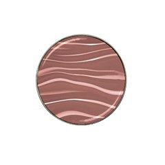 Lines Swinging Texture Background Hat Clip Ball Marker (4 Pack) by Amaryn4rt
