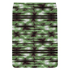 Stripes Camo Pattern Print Flap Covers (s)  by dflcprints