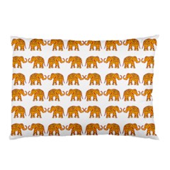 Indian Elephant  Pillow Case by Valentinaart