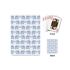 Indian Elephant  Playing Cards (mini)  by Valentinaart