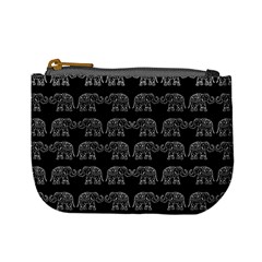 Indian Elephant Pattern Mini Coin Purses by Valentinaart