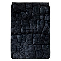 Black Burnt Wood Texture Flap Covers (l)  by Amaryn4rt
