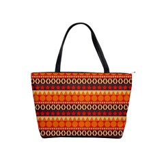 Abstract Lines Seamless Art  Pattern Shoulder Handbags by Amaryn4rt