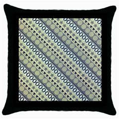 Abstract Seamless Pattern Throw Pillow Case (black) by Amaryn4rt