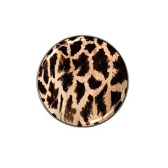 Yellow And Brown Spots On Giraffe Skin Texture Hat Clip Ball Marker (10 Pack) by Amaryn4rt