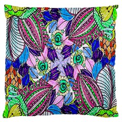 Wallpaper Created From Coloring Book Standard Flano Cushion Case (two Sides) by Amaryn4rt