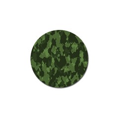 Camouflage Green Army Texture Golf Ball Marker