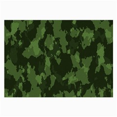 Camouflage Green Army Texture Large Glasses Cloth (2-side)