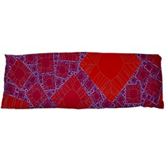 Voronoi Diagram Body Pillow Case Dakimakura (two Sides) by Simbadda