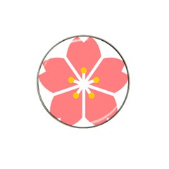 Sakura Heart Guild Flower Floral Hat Clip Ball Marker by Alisyart