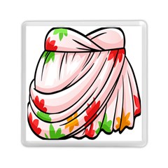 Petal Pattern Dress Flower Memory Card Reader (square)  by Alisyart