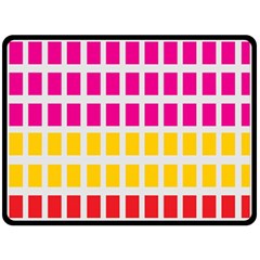 Squares Pattern Background Colorful Squares Wallpaper Double Sided Fleece Blanket (large)  by Simbadda