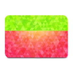 Colorful Abstract Triangles Pattern  Plate Mats by TastefulDesigns