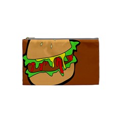 Burger Double Cosmetic Bag (small) 