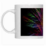 Fractal In Many Different Colours White Mugs Left