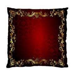 3d Red Abstract Pattern Standard Cushion Case (two Sides) by Simbadda
