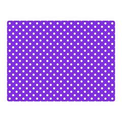 Polka Dots Double Sided Flano Blanket (mini)  by Valentinaart