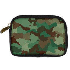 Camouflage Pattern A Completely Seamless Tile Able Background Design Digital Camera Cases by Simbadda