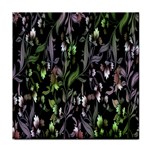 Floral Pattern Background Face Towel