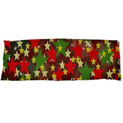 Star Abstract Multicoloured Stars Background Pattern Body Pillow Case Dakimakura (two Sides) by Simbadda