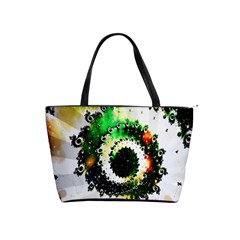 Fractal Universe Computer Graphic Shoulder Handbags by Simbadda