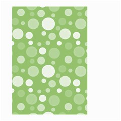 Polka Dots Small Garden Flag (two Sides) by Valentinaart