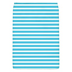 Horizontal Stripes Blue Flap Covers (s)  by Mariart