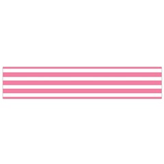 Horizontal Stripes Light Pink Flano Scarf (small) by Mariart
