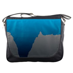 Mariana Trench Sea Beach Water Blue Messenger Bags by Mariart