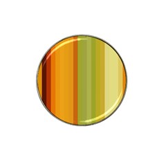 Colorful Citrus Colors Striped Background Wallpaper Hat Clip Ball Marker (4 Pack) by Simbadda