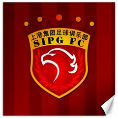 Shanghai Sipg F C  Canvas 12  X 12   by Valentinaart