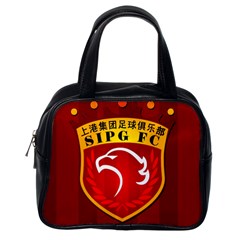 Shanghai Sipg F C  Classic Handbags (one Side) by Valentinaart