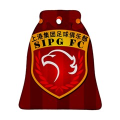 Shanghai Sipg F C  Bell Ornament (two Sides) by Valentinaart