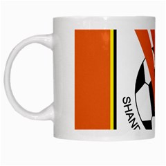 Shandong Luneng Taishan F C  White Mugs by Valentinaart