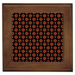 Dollar Sign Graphic Pattern Framed Tiles