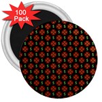 Dollar Sign Graphic Pattern 3  Magnets (100 pack)